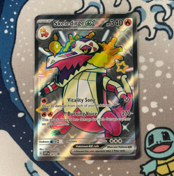 Skeledirge ex SVP081 Black Star Promo Holo Scarlet & Violet Pokemon Card 2024 NM - Image 1