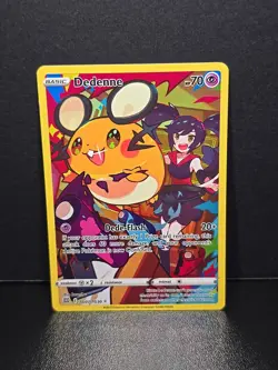 Dedenne TG07/TG30 Trainer Gallery (Brilliant Stars) Pokemon Card NM - Image 1