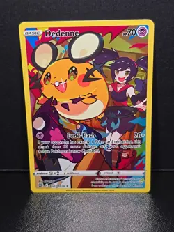 Dedenne TG07/TG30 Trainer Gallery (Brilliant Stars) Pokemon Card NM - Image 3