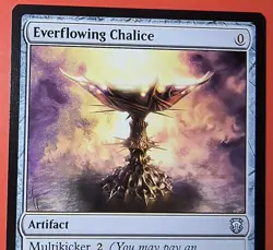 MTG: MAGIC, " OVERFLOWING CHALICE" REGULAR FINISH, M3C, NM UNCOMMON, #291 - Image 2