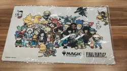 MTG × Final Fantasy Chibi Playmat Japan Tournament Prize Limited Japanese 2025 - Image 1