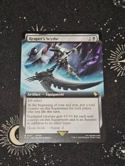 Reaper's Scythe 117, Final Fantasy Extended Art REG, FIC MTG TCG - Image 1