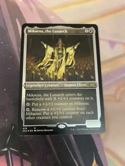 MTG - MIKAEUS THE LUNARCH - FOIL ETCHED - RARE - 2X2 - LP - Image 1