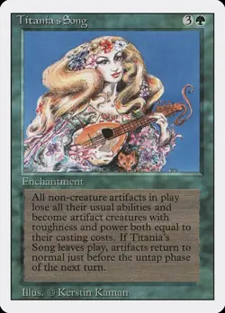 MTG - Titania's Song - Revised Edition - X1 - (LP) - - Image 1