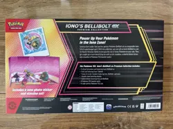 Pokemon TCG: Journey Together - Iono’s Bellibolt Ex Premium Collection (SEALED) - Image 2