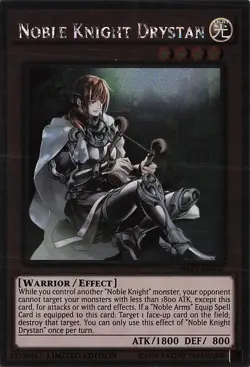 YuGiOh TCG Noble Knight Drystan - Noble Knights of the Round Table Box NEAR MINT - Image 1