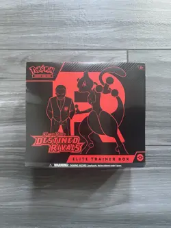 NEW UNOPENED Pokemon TCG Scarlet & Violet Destined Rivals Elite Trainer Box ETB - Image 1