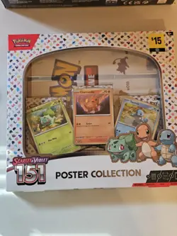 Pokemon TCG Scarlet & Violet 151 Poster Collection BRAND NEW SEALED Pokemon - Image 2