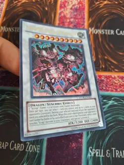 Yugioh Atomic Scrap Dragon STOR-EN043 Ultra Rare 1st Edition Near Mint - Image 2