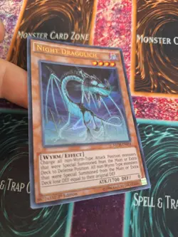 Yugioh Night Dragolich NECH-EN034 Ultra Rare 1st Edition Near Mint - Image 2