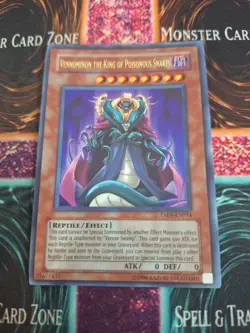 Yugioh Vennominon the King of Poisonous Snakes TAEV-EN014 Ultra Unlimited NM - Image 1