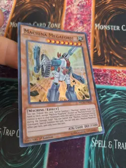 Yugioh Machina Megaform NECH-EN036 Super Rare 1st Edition Near Mint - Image 2