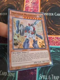 Yugioh Machina Megaform NECH-EN036 Super Rare 1st Edition Near Mint - Image 2