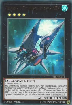 🔥YuGiOh TCG Number 101: Silent Honor ARK - Duel Devastator (DUDE) NEAR MINT🔥 - Image 1