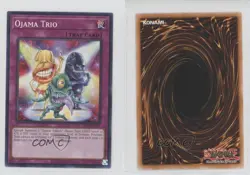 Ojama Trio Unlimited YuGiOh Dark Crisis #DCR-047 2003 12bz - Image 3