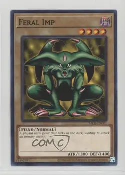 Feral Imp Worldwide Unlimited YuGiOh Metal Raiders #MRD-EN001 2002 12bz - Image 1