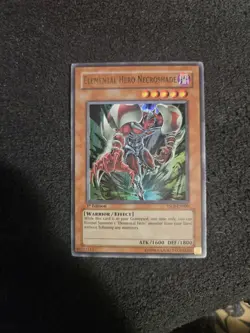 ELEMENTAL HERO NECROSHADE - 1ST ED ULTRA RARE LP YSDJ-EN000 - YUGIOH - Image 1