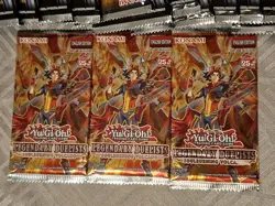 16 x 1st Edition Yugioh booster packs Cyberstorm access and Soulburning volcano - Image 2