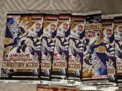16 x 1st Edition Yugioh booster packs Cyberstorm access and Soulburning volcano - Image 3