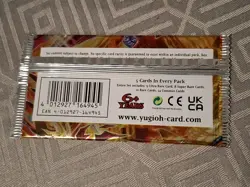 16 x 1st Edition Yugioh booster packs Cyberstorm access and Soulburning volcano - Image 5
