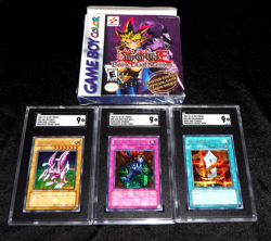 Yugioh Dark Duel Stories 3 Card Set DDS 004 005 006 & Seiyayu with CIB Box SGC 9 - Image 1