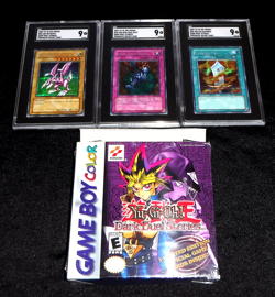 Yugioh Dark Duel Stories 3 Card Set DDS 004 005 006 & Seiyayu with CIB Box SGC 9 - Image 2