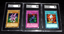 Yugioh Dark Duel Stories 3 Card Set DDS 004 005 006 & Seiyayu with CIB Box SGC 9 - Image 3