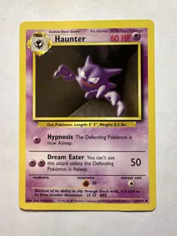 HAUNTER - 29/102 - Base Set - Pokemon Card - LP - Image 1