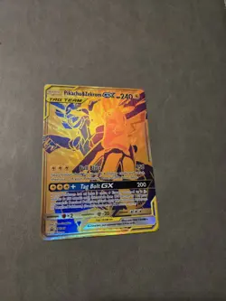 Pokemon TCG SM248 Pikachu & Zekrom GX Tag Team Promo Card NM Condition - Image 3