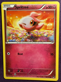 Pokemon TCG Spritzee 84/122 XY BREAKpoint Regular Common Card EN-LP 2016 - Image 1