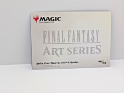 Final Fantasy - Kefka, Court Mage - Art Card series - 46/53 - MTG - - Image 2