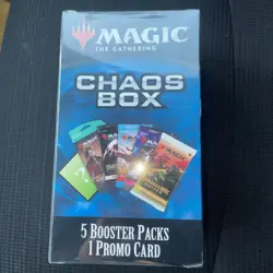 Magic the Gathering 2025 Mystery Chaos Box 5 BOOSTERS + 1 PROMO CARD SEALED NEW - Image 1