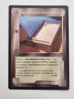 Middle-Earth CCG MECCG Red Book of Westmarch The Wizards Limited Uncommon Card - Image 1