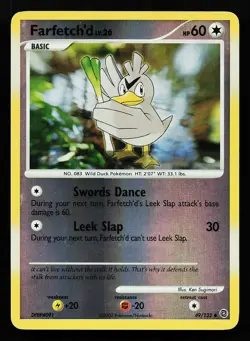 Farfetch'd 49/132 Reverse Holo Secret Wonders Pokemon Card - Image 1