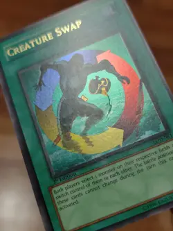YUGIOH! CREATURE SWAP 1st Edition LOD-081 MP! - Image 2