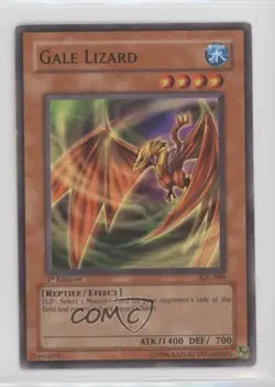Gale Lizard 1st Ed. YuGiOh Invasion of Chaos #IOC-008 2004 0g2e - Image 1