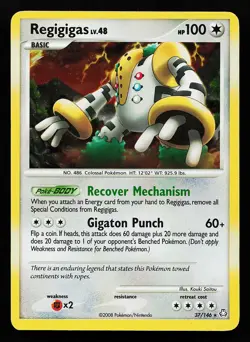 Regigigas 37/146 Holo Rare Legends Awakened Pokemon Card - Image 1