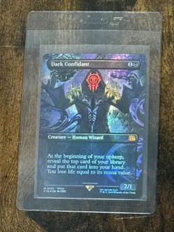 Dark Confidant (Borderless Foil) Final Fantasy MTG Near Mint - Image 1