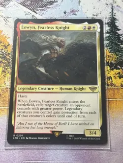 MTG Eowyn, Fearless Knight [The Lord of the Rings: Tales of Middle-Earth] NM - Image 2