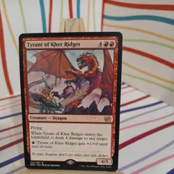 x1 Tyrant of Kher Ridges - Foil R MTG The Brothers' War M/NM, English - Image 1