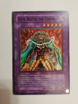 YuGiOh! Dark Balter the Terrible LOD-002 Super Rare Holo - Image 1