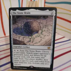 The Stone Brain MTG The Brothers' War Regular - Image 1