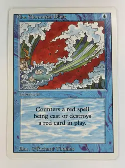 Blue Elemental Blast [Revised Edition] MTG Magic the Gathering - Image 1
