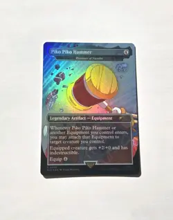 MTG SLD Sonic Secret Lair Piko Piko Hammer - Hammer Of Nazahn NM Foil - Image 1