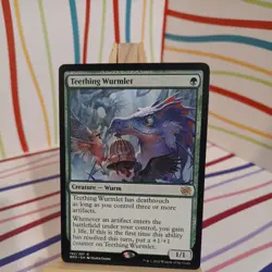 The Brothers' War - Teething Wurmlet - MTG - NM - Image 1