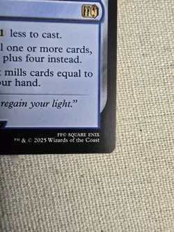 The Water Crystal Final Fantasy MTG Card Near Mint Condition Rare 0085 - Image 4