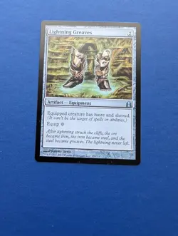 MTG Lightning Greaves: Commander #253 - NM-MT - Image 1