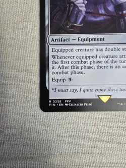Genji Glove Final Fantasy Regular Card NM #258 MTG Fin Magic the Gathering - Image 5