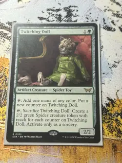 MTG Twitching Doll ** Duskmourn: House of Horror ** English - Image 2