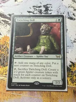 MTG Twitching Doll ** Duskmourn: House of Horror ** English - Image 3